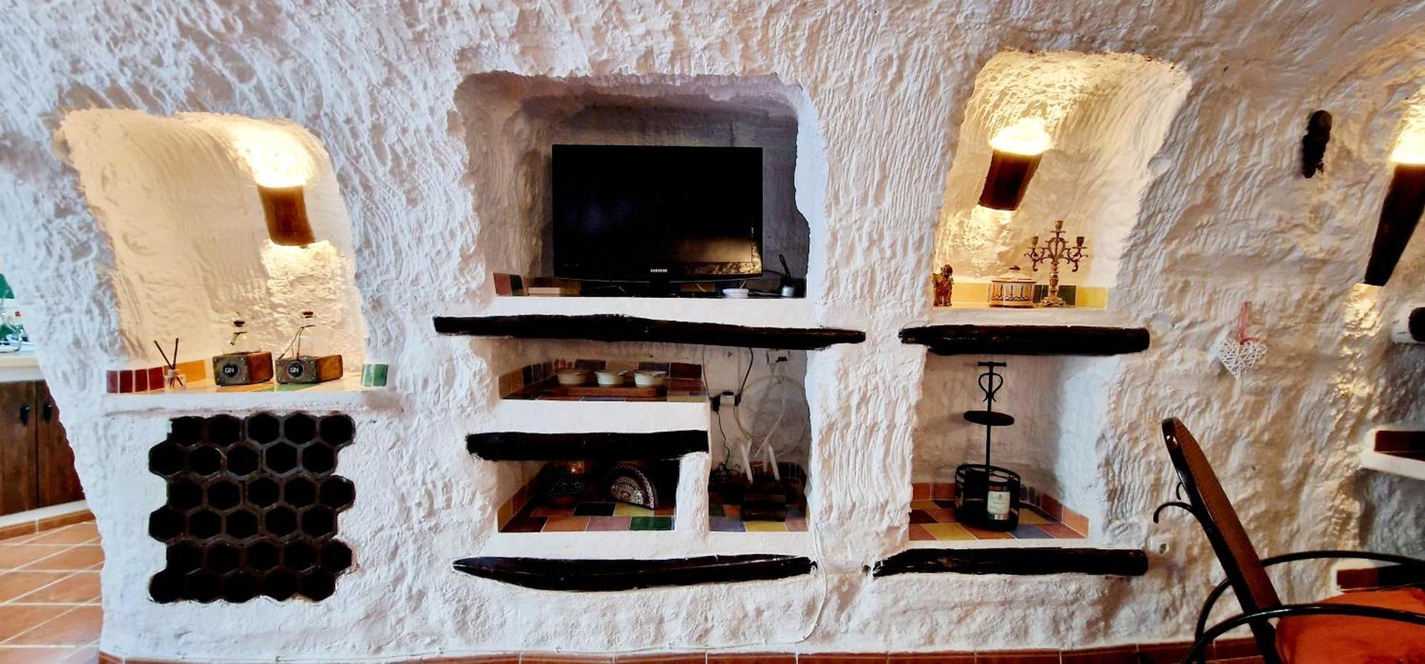 Casa Cueva Cascamorras "Capricho Andaluz" Μπάθα Εξωτερικό φωτογραφία